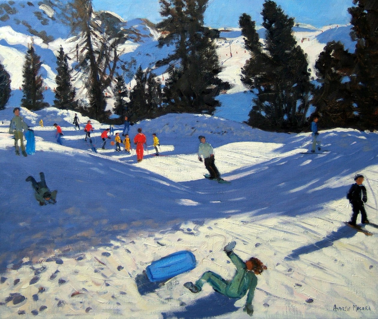 Blue Sledge, Belle Plagne tekijältä Andrew Macara