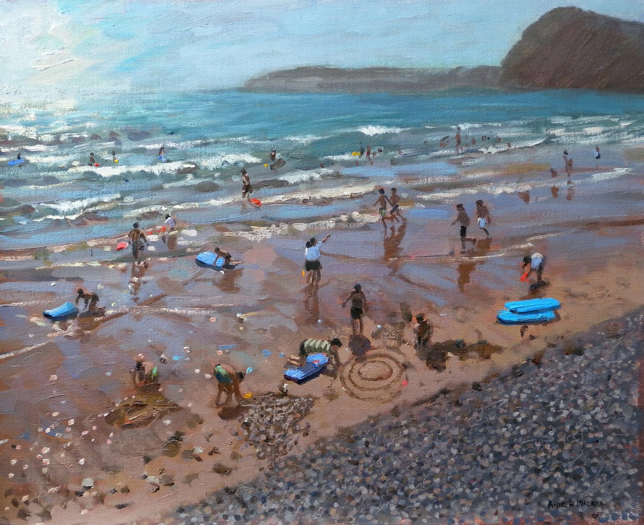 Circles in the Sand, Sidmouth, 2007 tekijältä Andrew Macara
