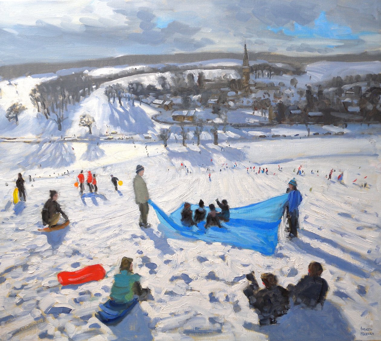 Edensor Village, Chatsworth, 2010 tekijältä Andrew Macara
