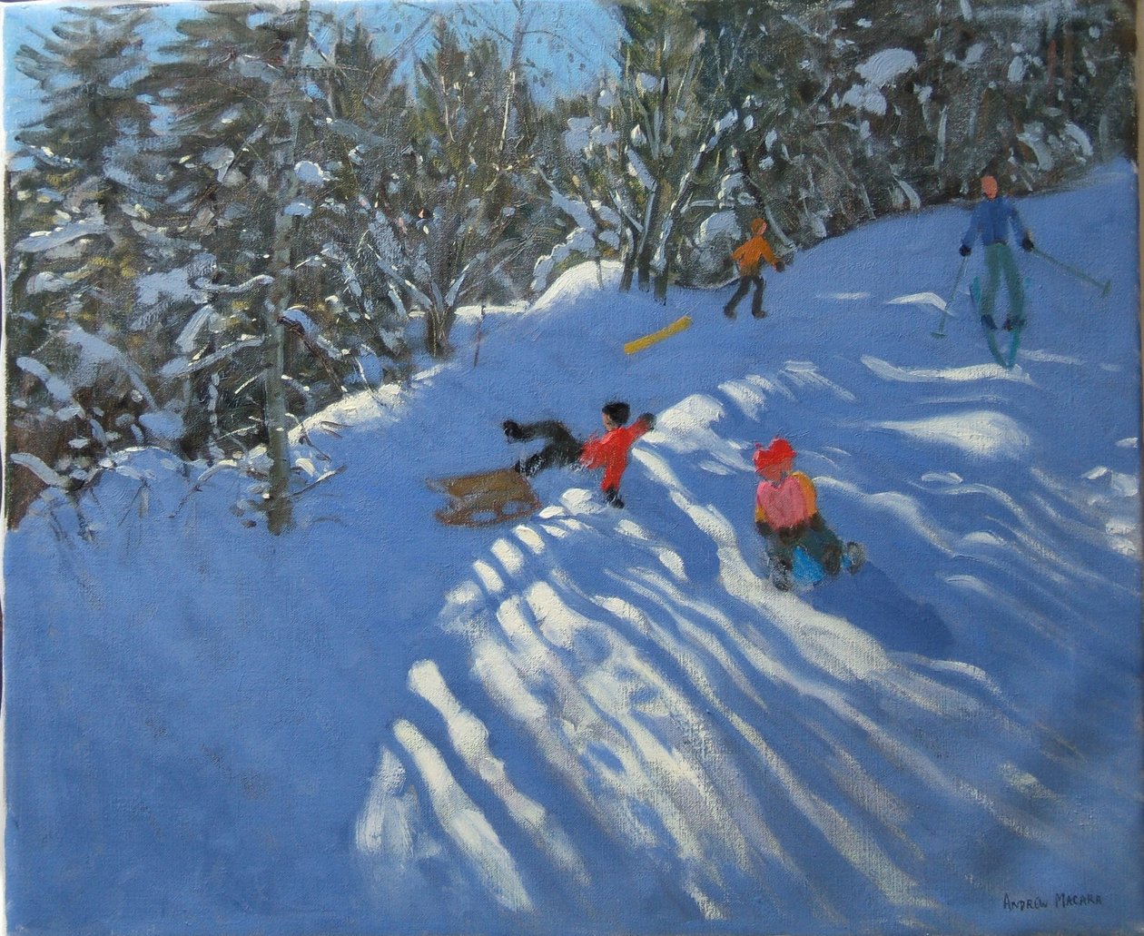 Kelkasta putoaminen, Morzine tekijältä Andrew Macara