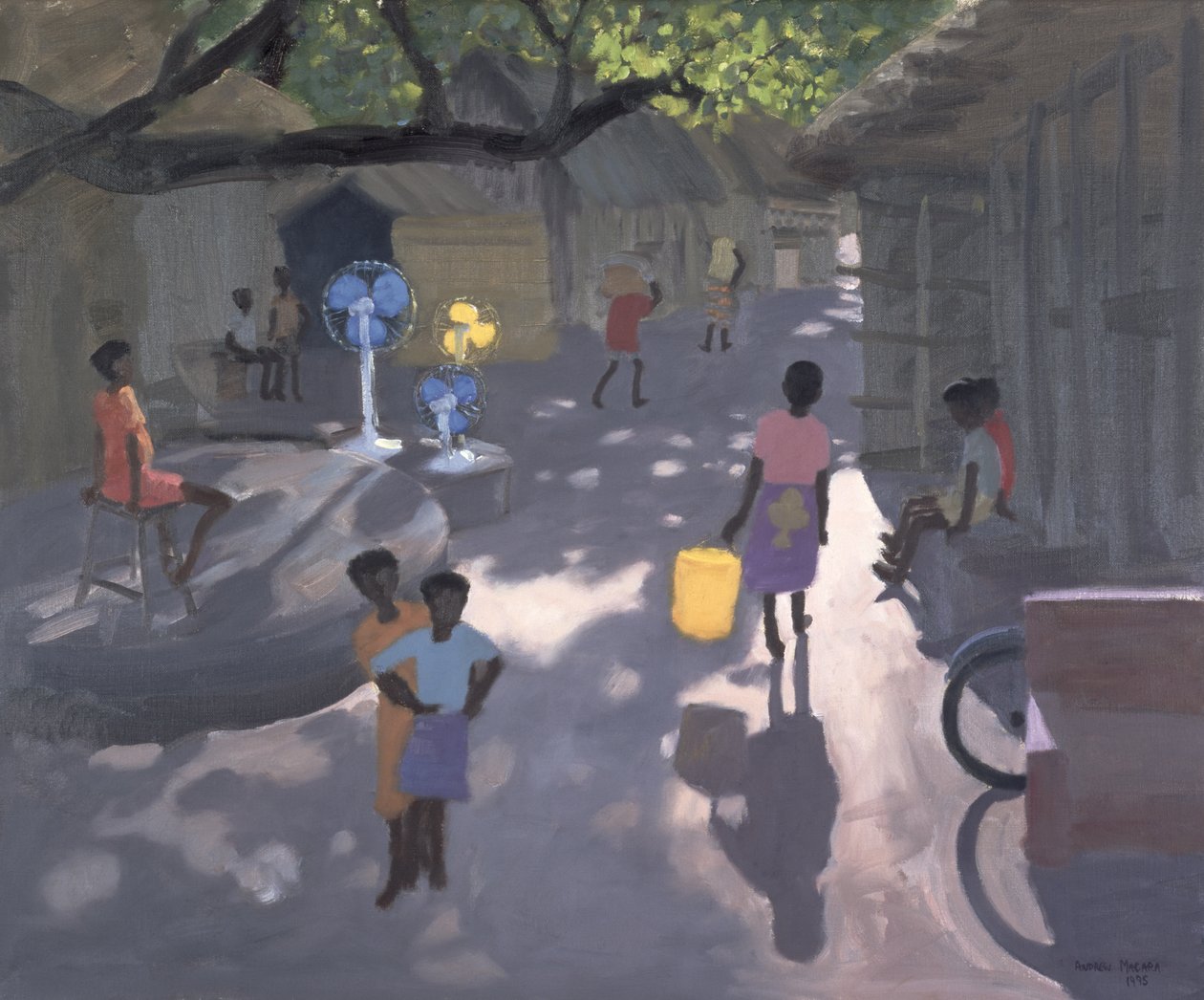 Tuuletinmyyjä, Malindi, Kenia, 1995 tekijältä Andrew Macara