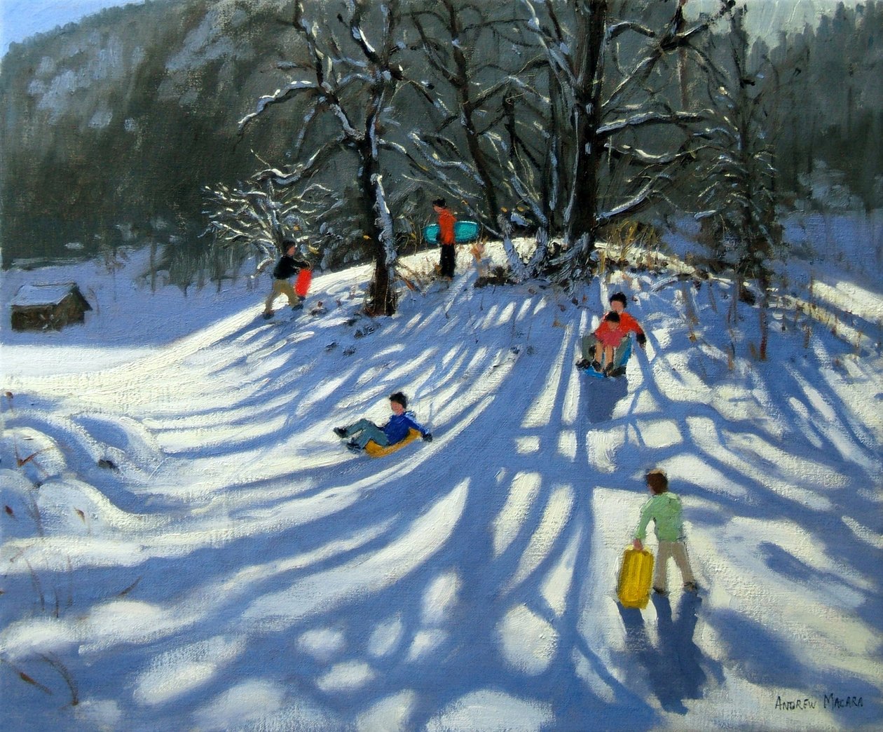 Hauskaa lumessa, Morzine, Ranska tekijältä Andrew Macara