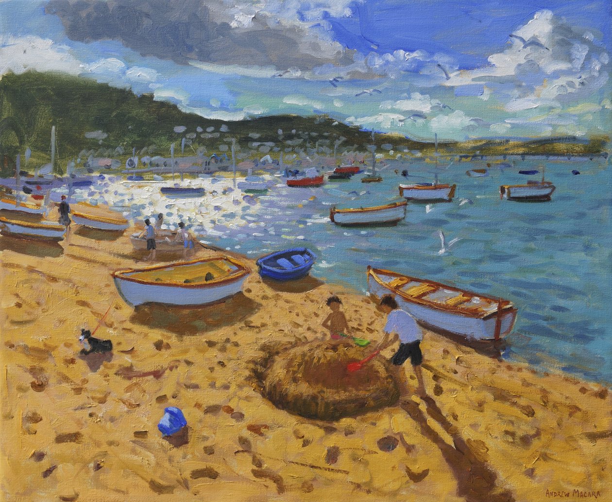 Suuri hiekkalinna, Teignmouth, 2013, tekijältä Andrew Macara