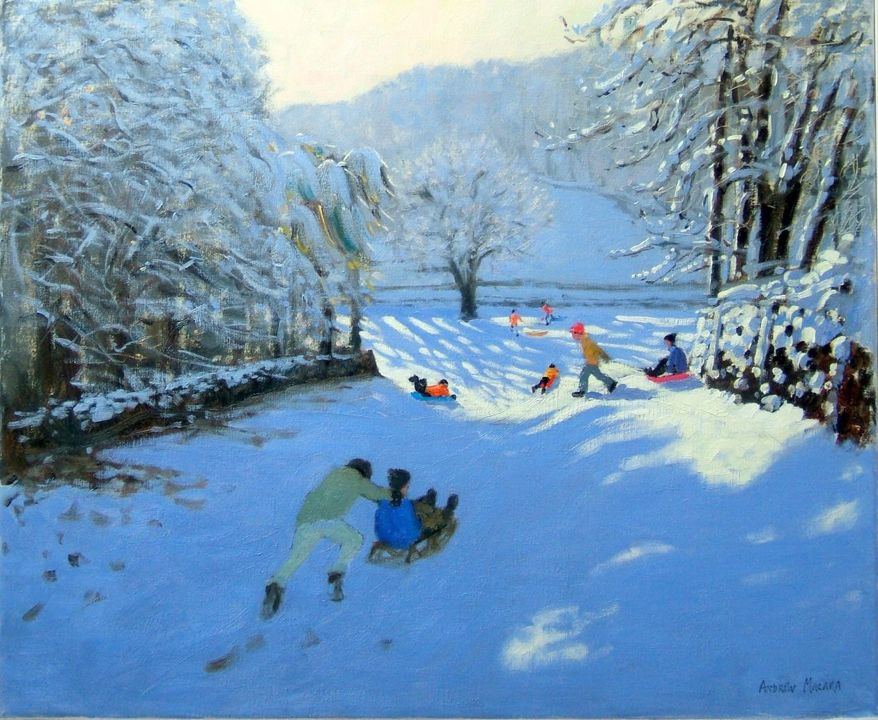Työntää rekiä, Youlgreave tekijältä Andrew Macara