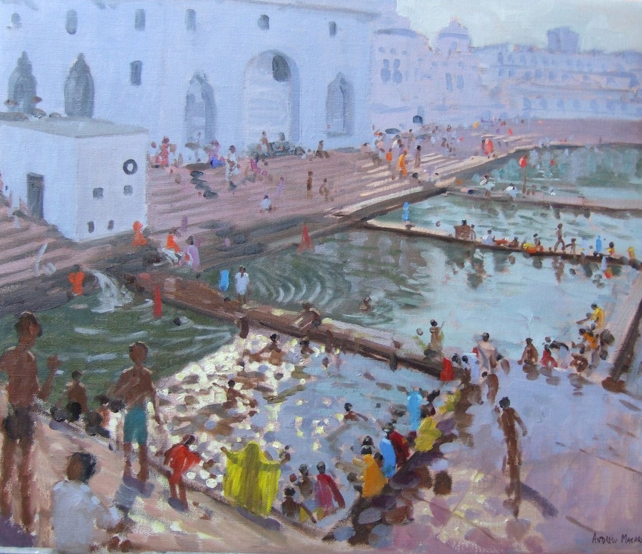 Pushkar Ghats, Rajasthan tekijältä Andrew Macara