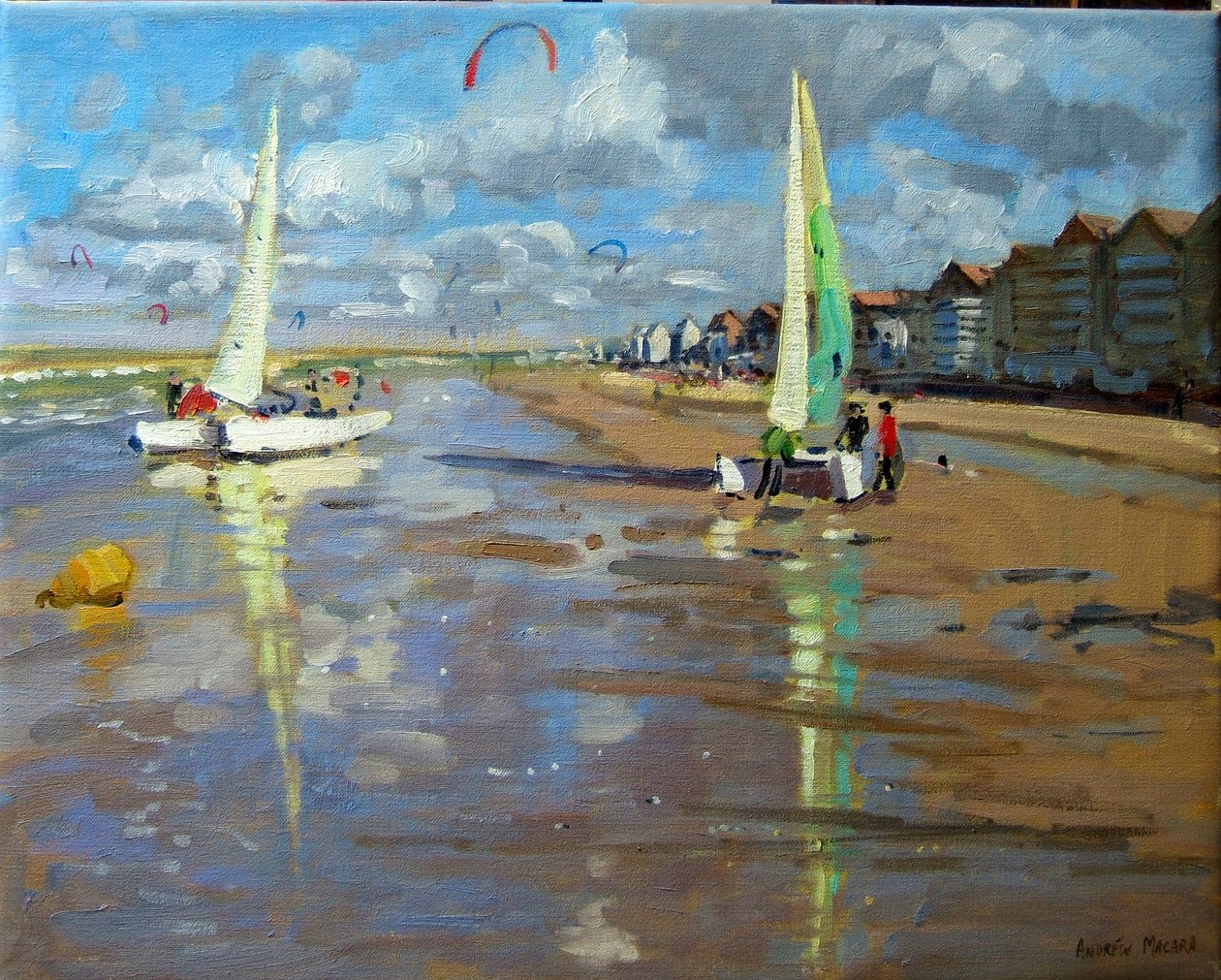 Reflection, Bray Dunes, Ranska tekijältä Andrew Macara