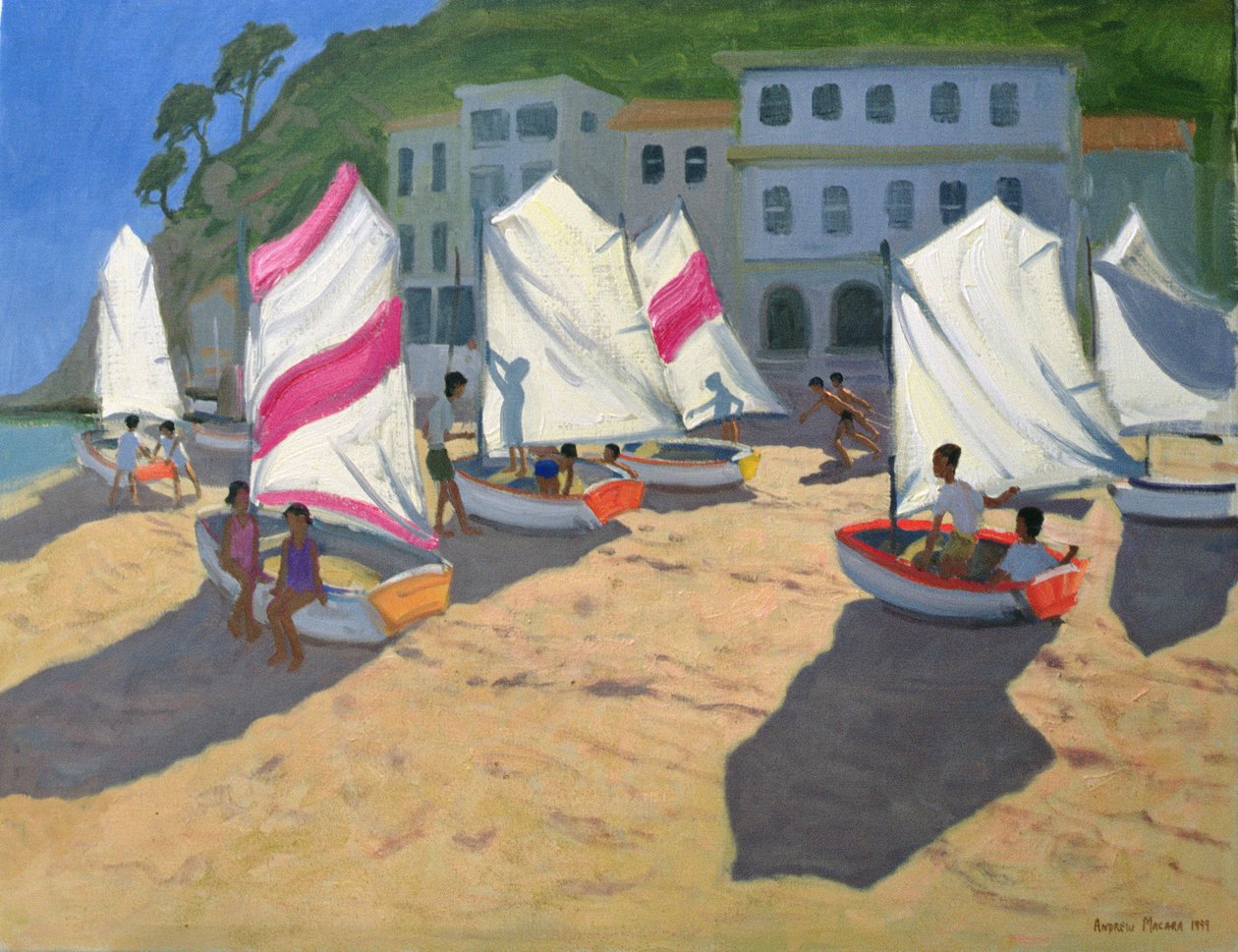 Purjeveneet, Costa Brava, 1999 tekijältä Andrew Macara