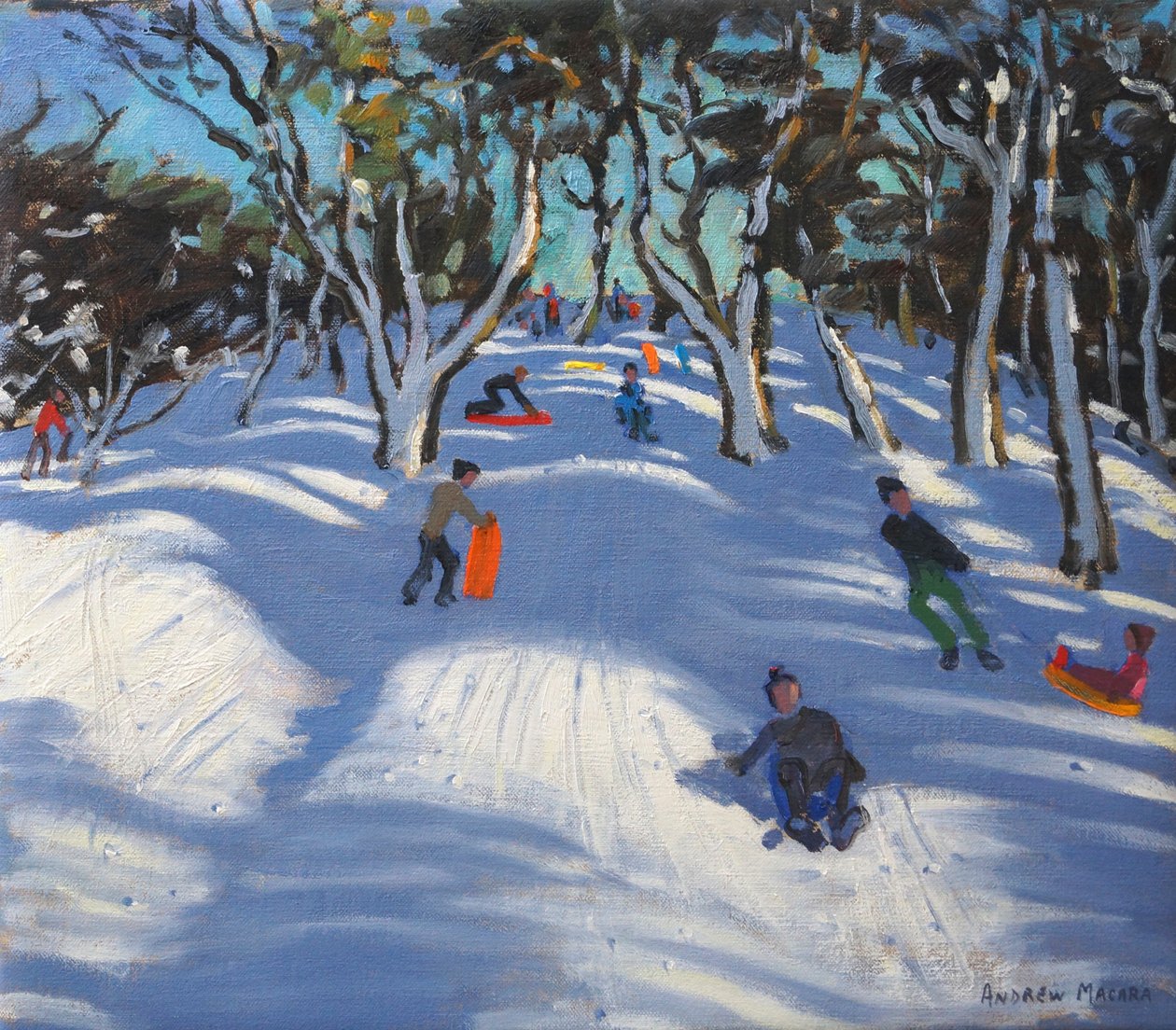 Kelkkailua Ladmanlowissa, 2012 tekijältä Andrew Macara