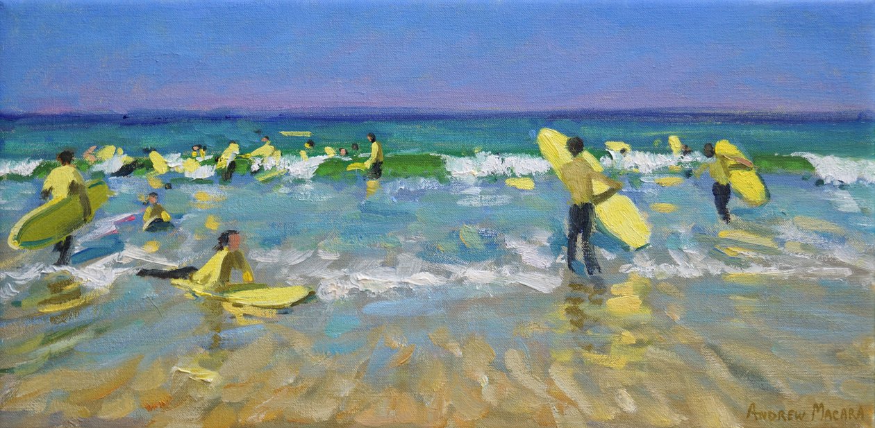 Surffauskoulu St. Ivesissä tekijältä Andrew Macara