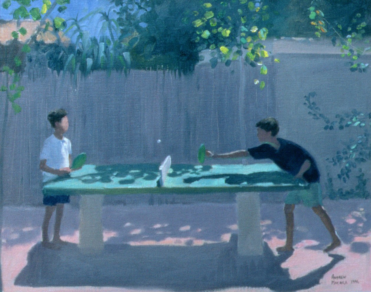 Pöytätennis, Ranska, 1996 tekijältä Andrew Macara