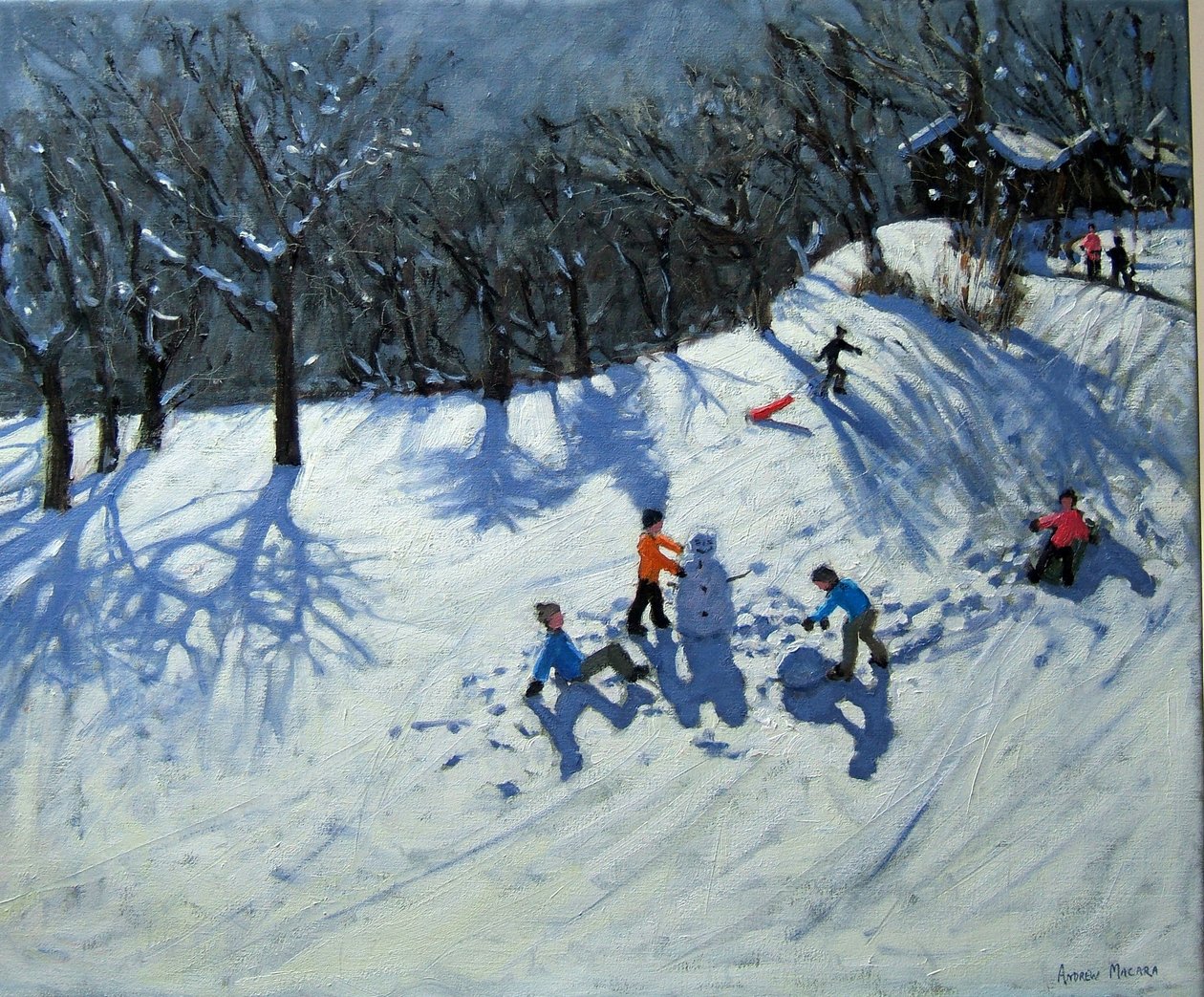 Lumiukko, Morzine, tekijältä Andrew Macara