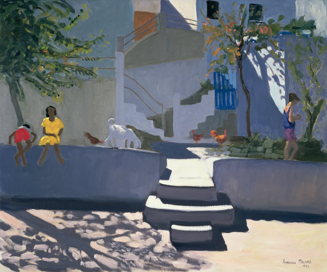 Keltainen mekko, Kos, 1993 tekijältä Andrew Macara
