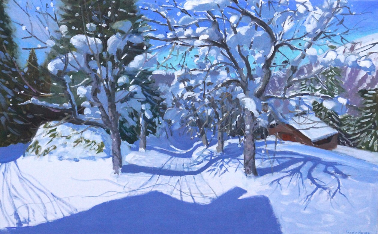 Winter Orchard, Morzine, 2015, tekijältä Andrew Macara