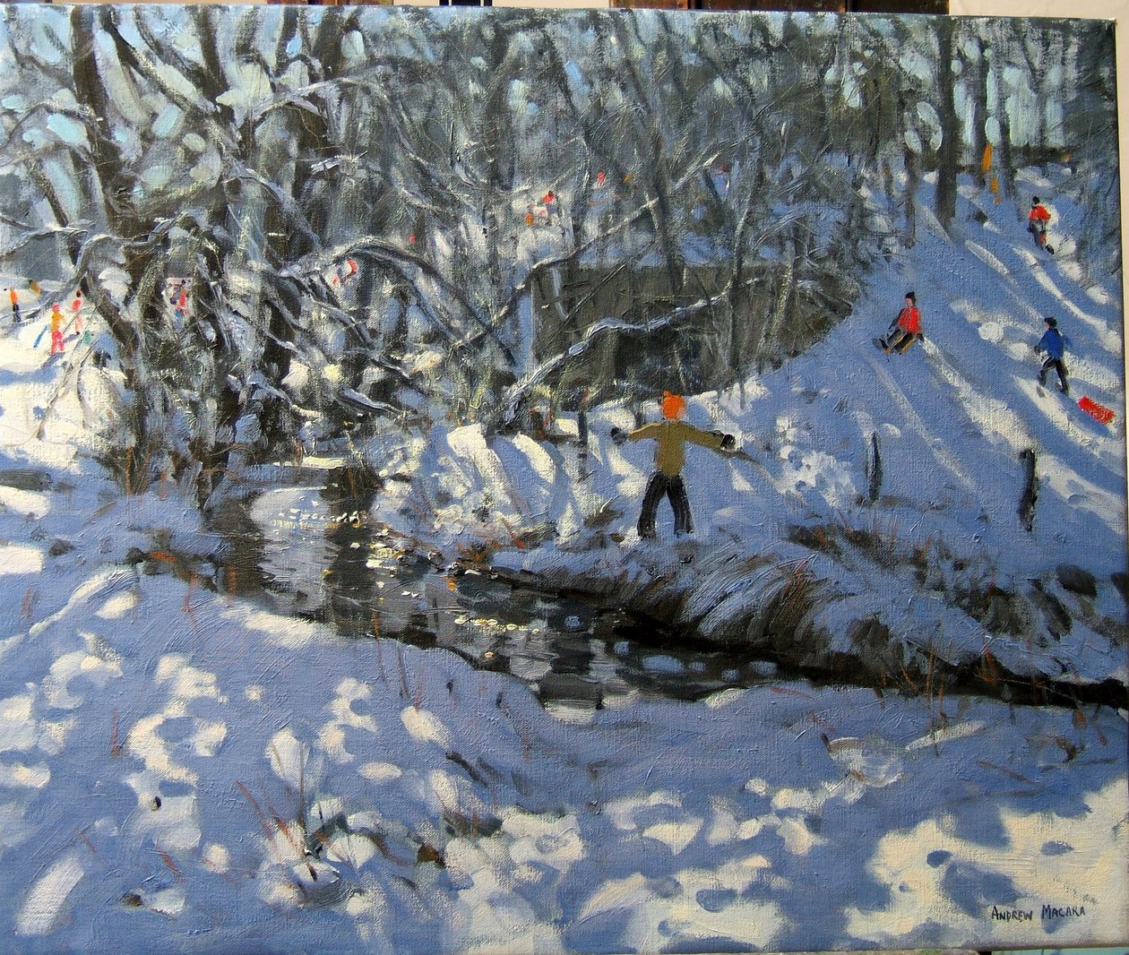 Winter Stream, Derbyshire tekijältä Andrew Macara