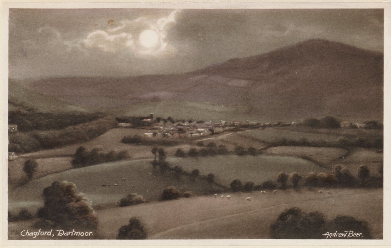 Chagford, Dartmoor (värikuva) tekijältä Andrew Beer