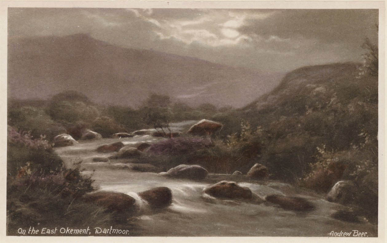 East Okement, Dartmoor (värikuva) tekijältä Andrew Beer