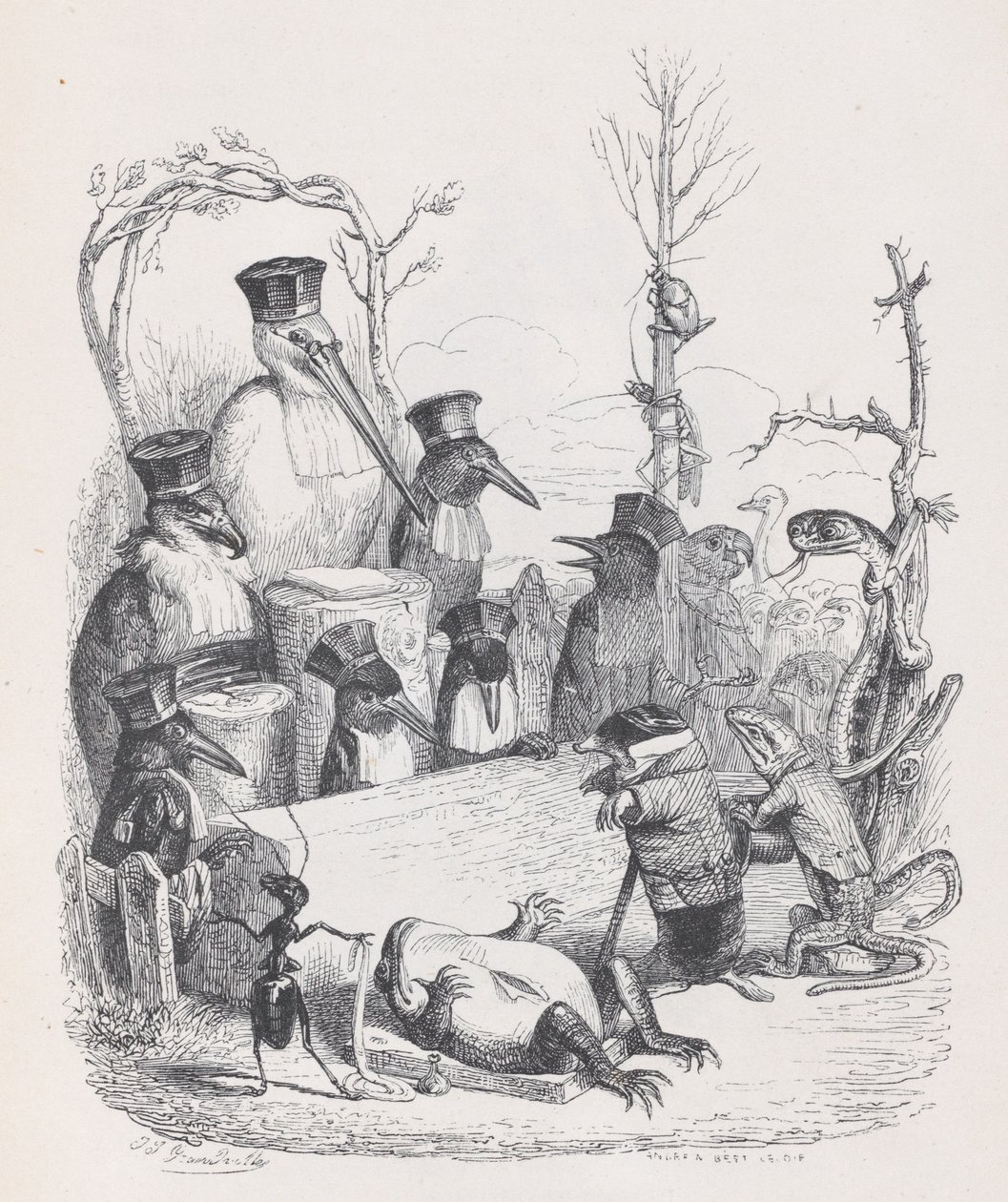 Mitä pidemmälle menemme, sitä vähemmän tunkeudumme kauhistuttavaan mysteeriin, jonka onneton..., n. 1837-47. tekijältä Andrew Best Leloir