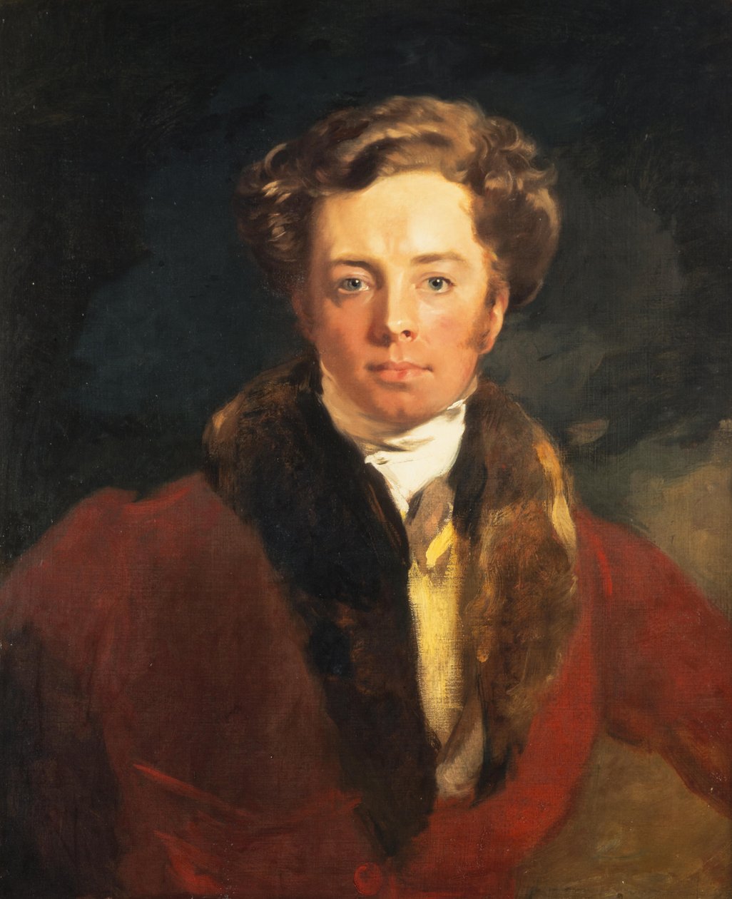 Andrew Geddes, 1783 - 1844. Taiteilija (omakuva) tekijältä Andrew Geddes