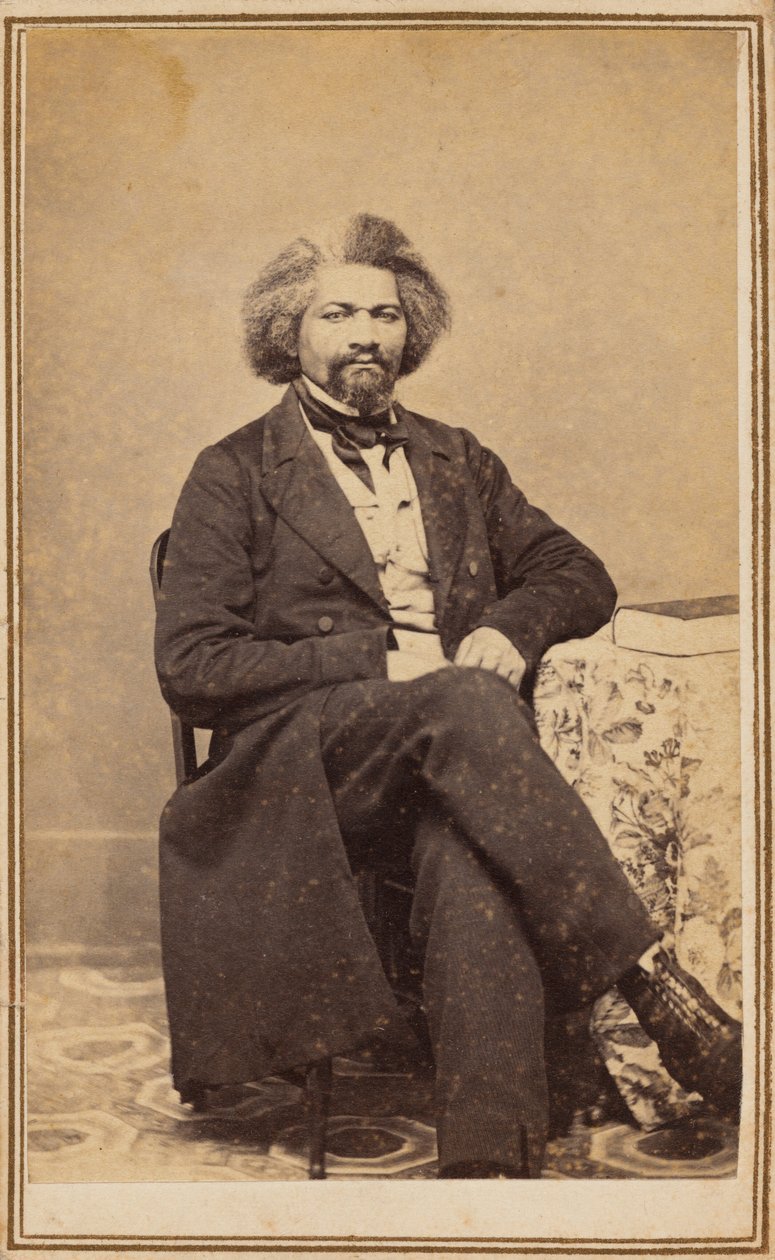 Frederick Douglass,1863 (kuva) tekijältä Andrew & Ives