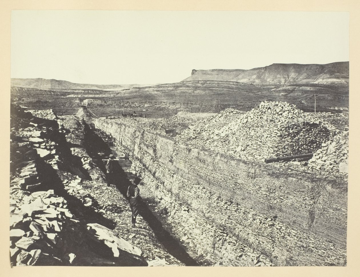 Burning Rock Cut, Green River Valley tekijältä Andrew Joseph Russell