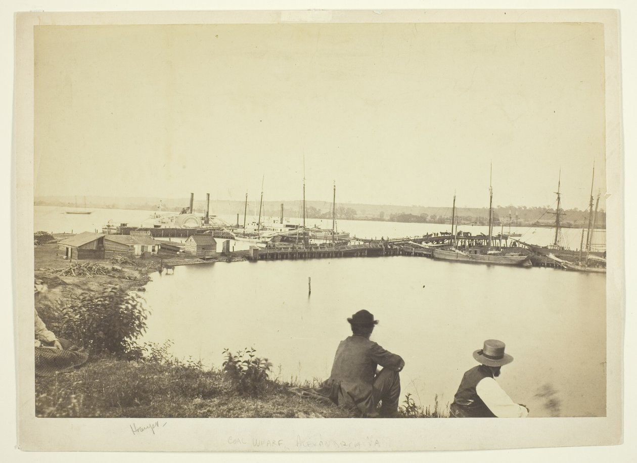 Coal Wharf, Alexandria, Virginia tekijältä Andrew Joseph Russell