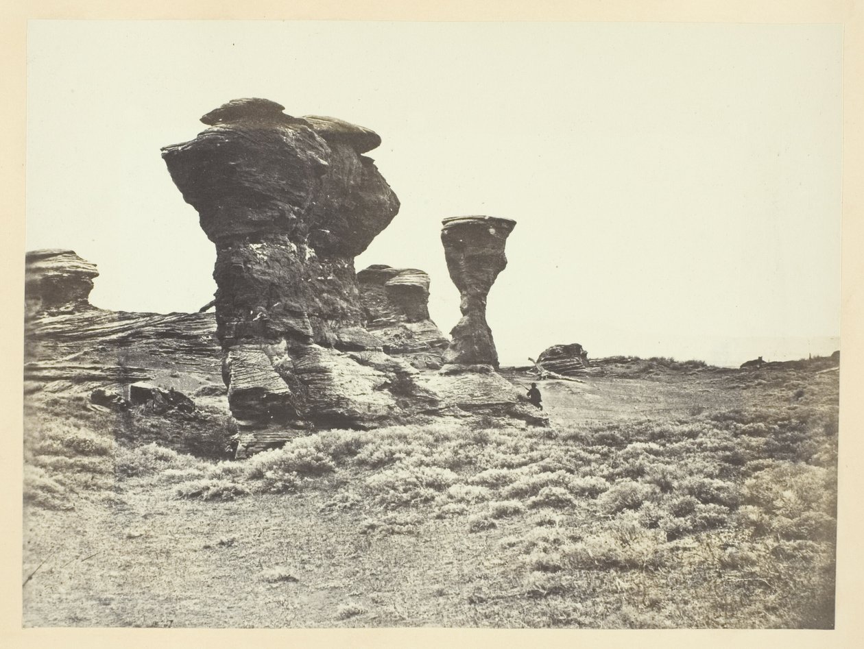 Dial Rock, Red Buttes, Laramien tasangot tekijältä Andrew Joseph Russell