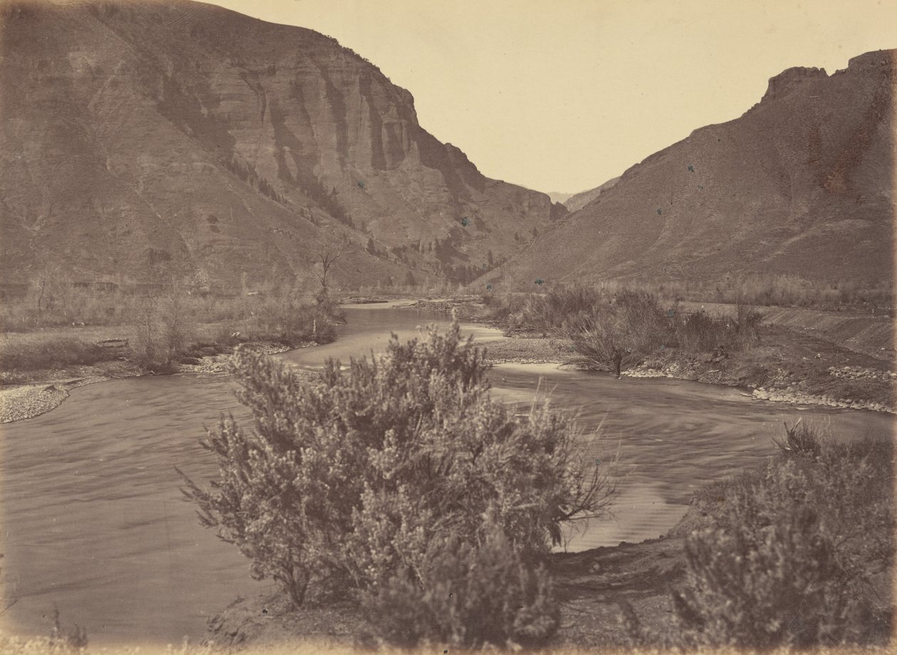Lautanen 37. Wilhelmina-sola idästä,1869 (kuva). tekijältä Andrew Joseph Russell