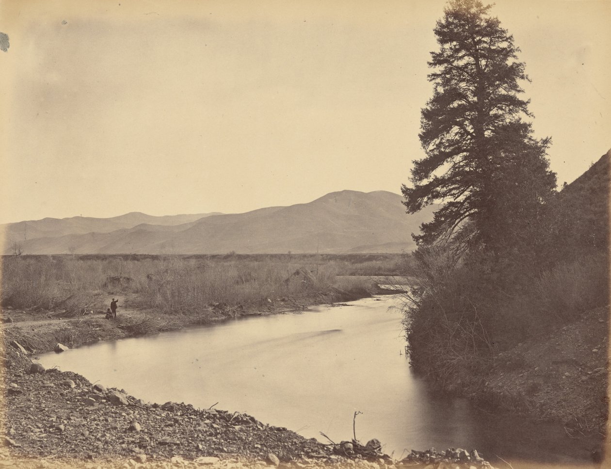 Lautanen 43. Weberin laakso Willhelmina Passista,1869 (kuva). tekijältä Andrew Joseph Russell
