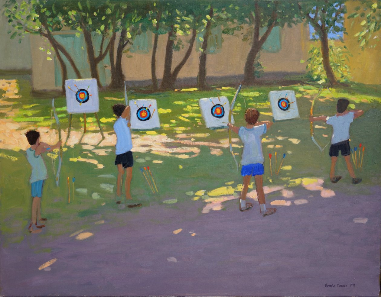 Jousiammunta, Ranska tekijältä Andrew Macara