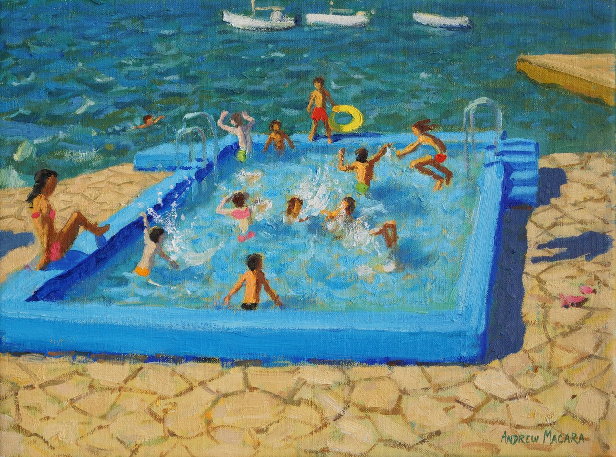 Blue pool, Vrsar, Kroatia, 2017, tekijältä Andrew Macara