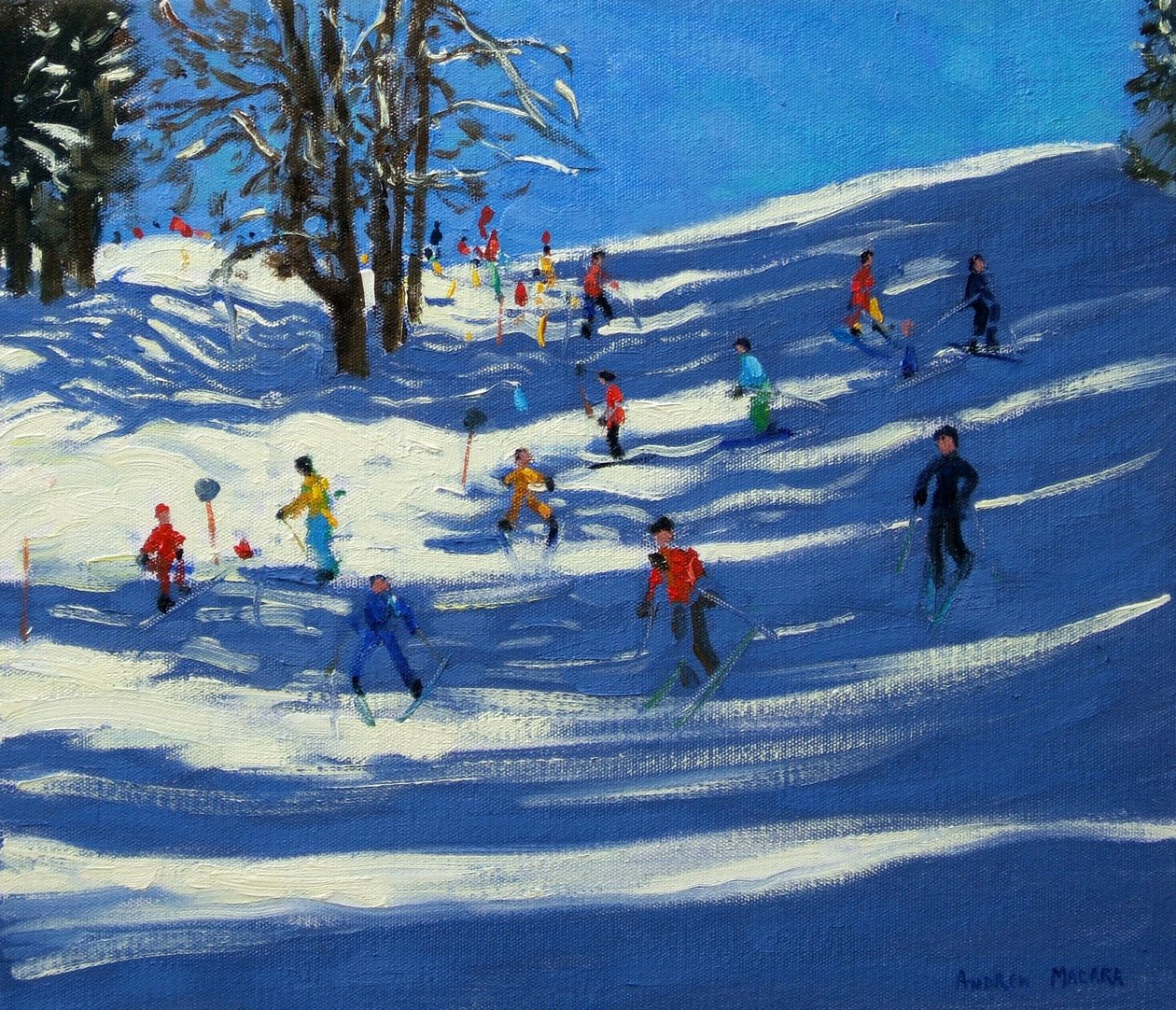Siniset varjot, Morzine tekijältä Andrew Macara