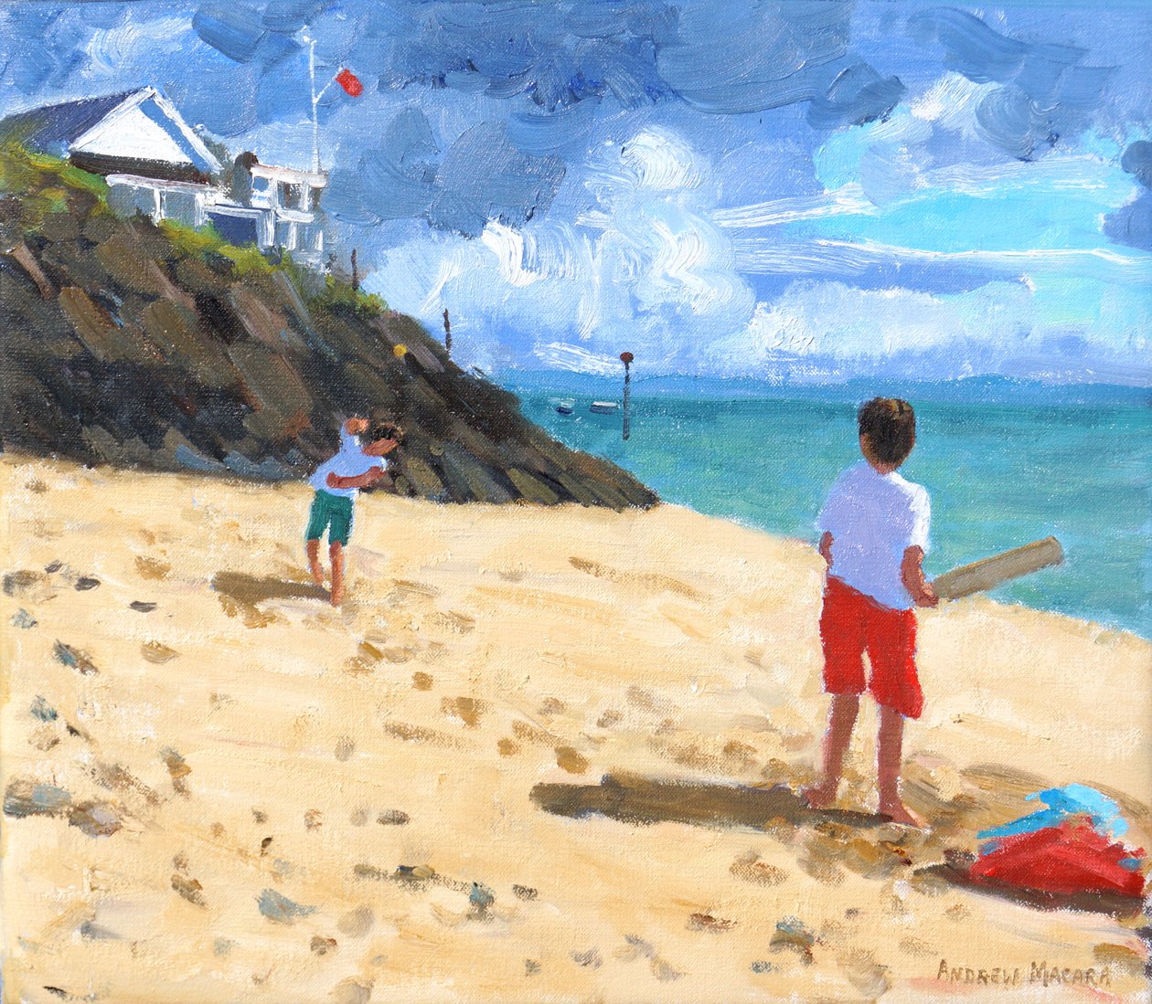 Keilailu ja lyönti, Abersoch, 2015, tekijältä Andrew Macara