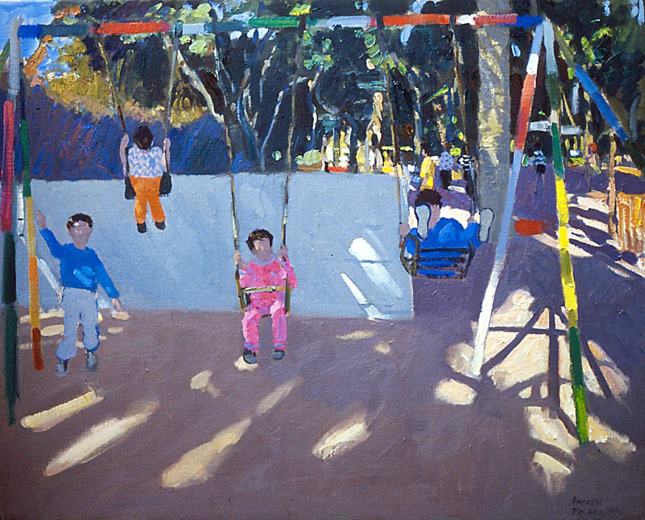 Lapset keinuvat, 1996 tekijältä Andrew Macara