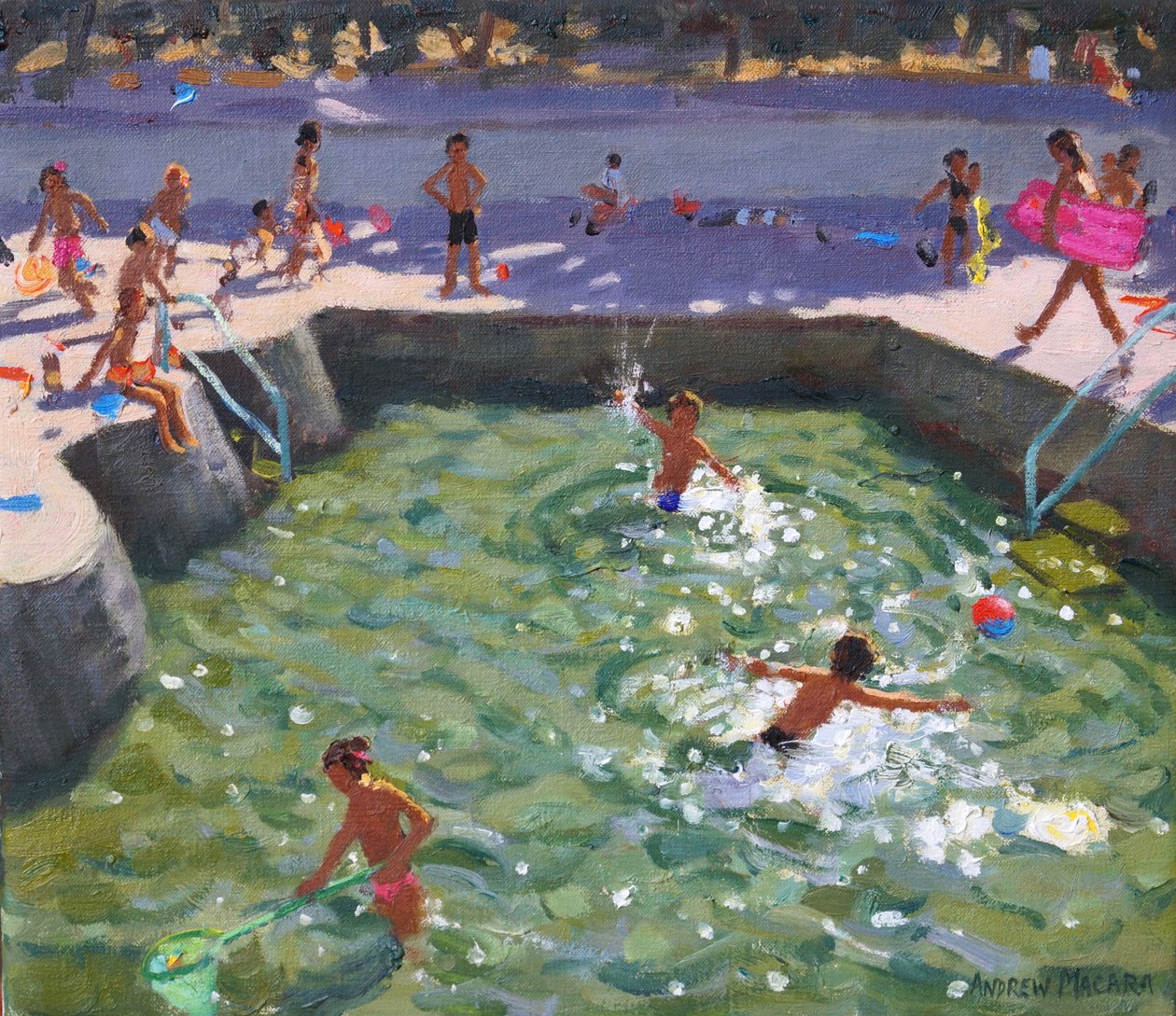 Lastenallas,Vrsar,Kroatia,2017, tekijältä Andrew Macara