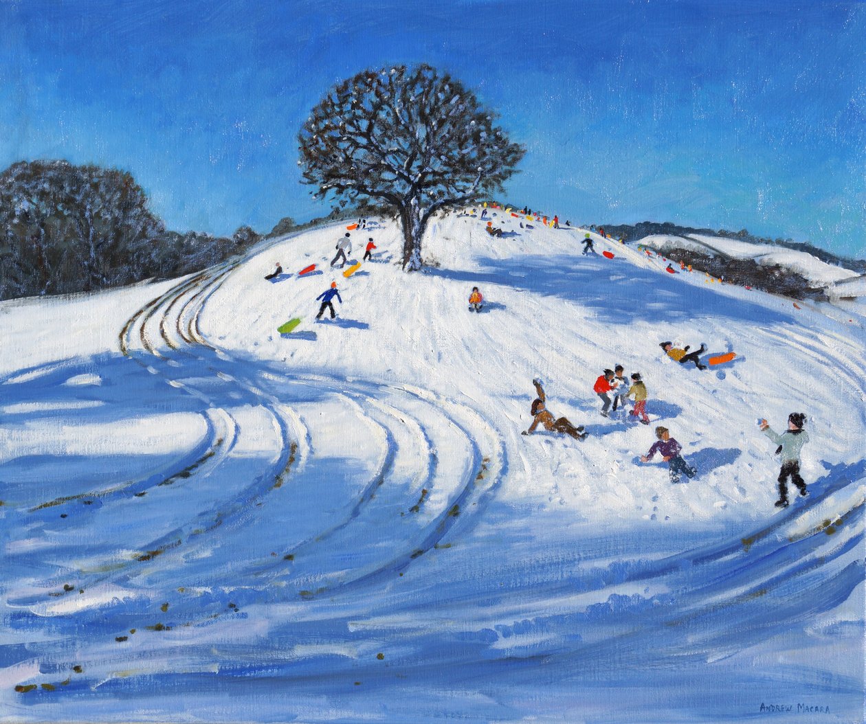 Joulu, Burley Lane, Derby, 2016, tekijältä Andrew Macara