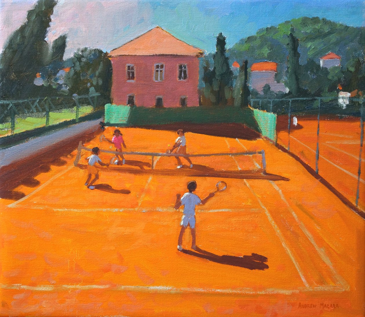 Clay Court Tennis, Lapad, Kroatia, 2012, tekijältä Andrew Macara