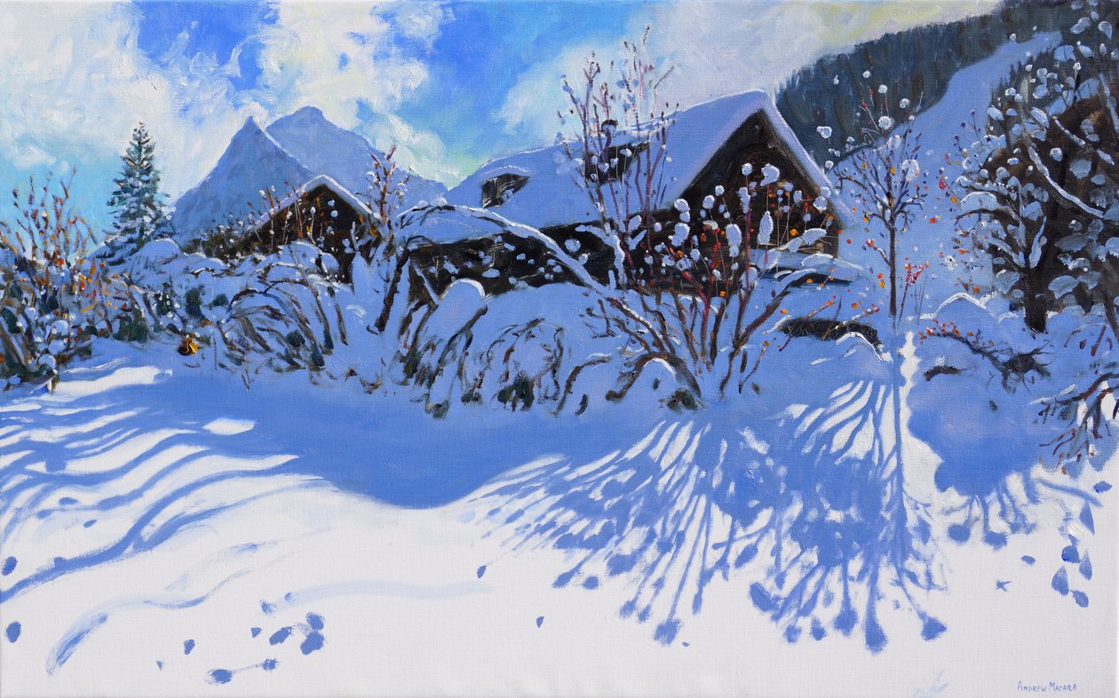Tuore lumi, Morzine Village, 2015, tekijältä Andrew Macara