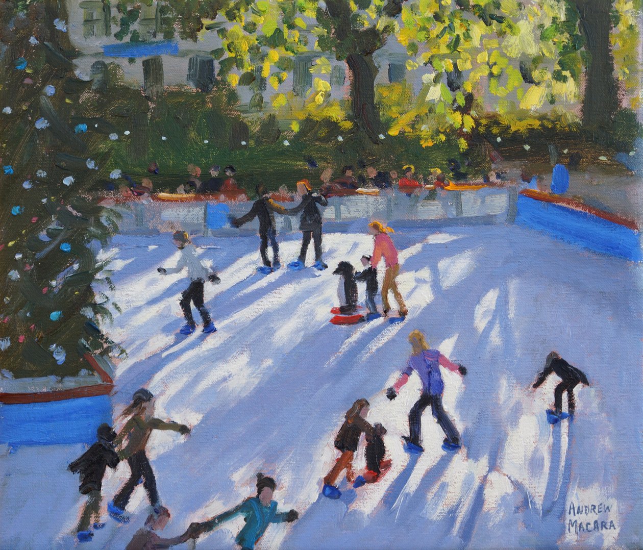 Luistelu, Luonnontieteellinen museo, 2014 tekijältä Andrew Macara
