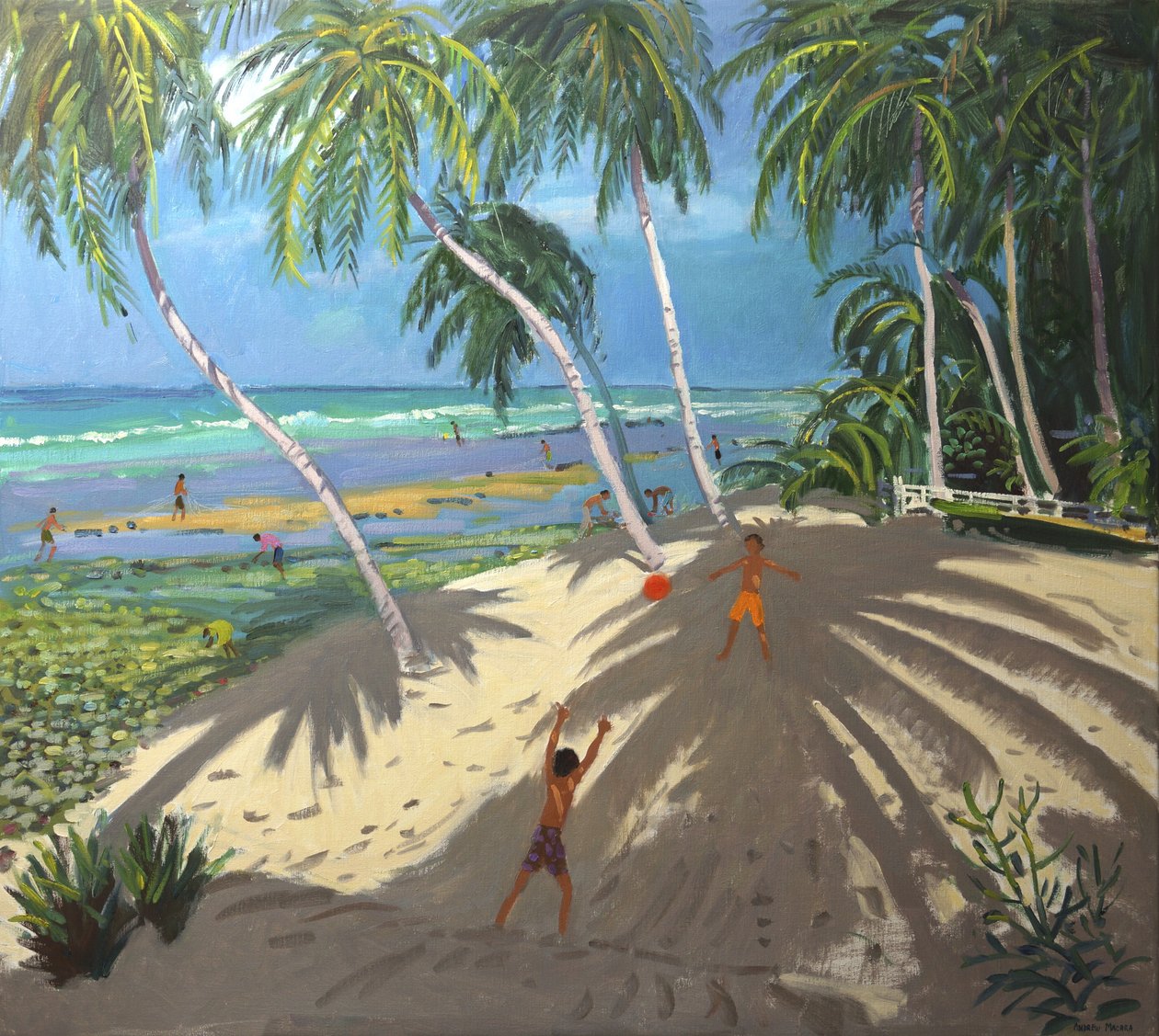 Palmuja, Clovellyn ranta, Barbados, 2013, tekijältä Andrew Macara