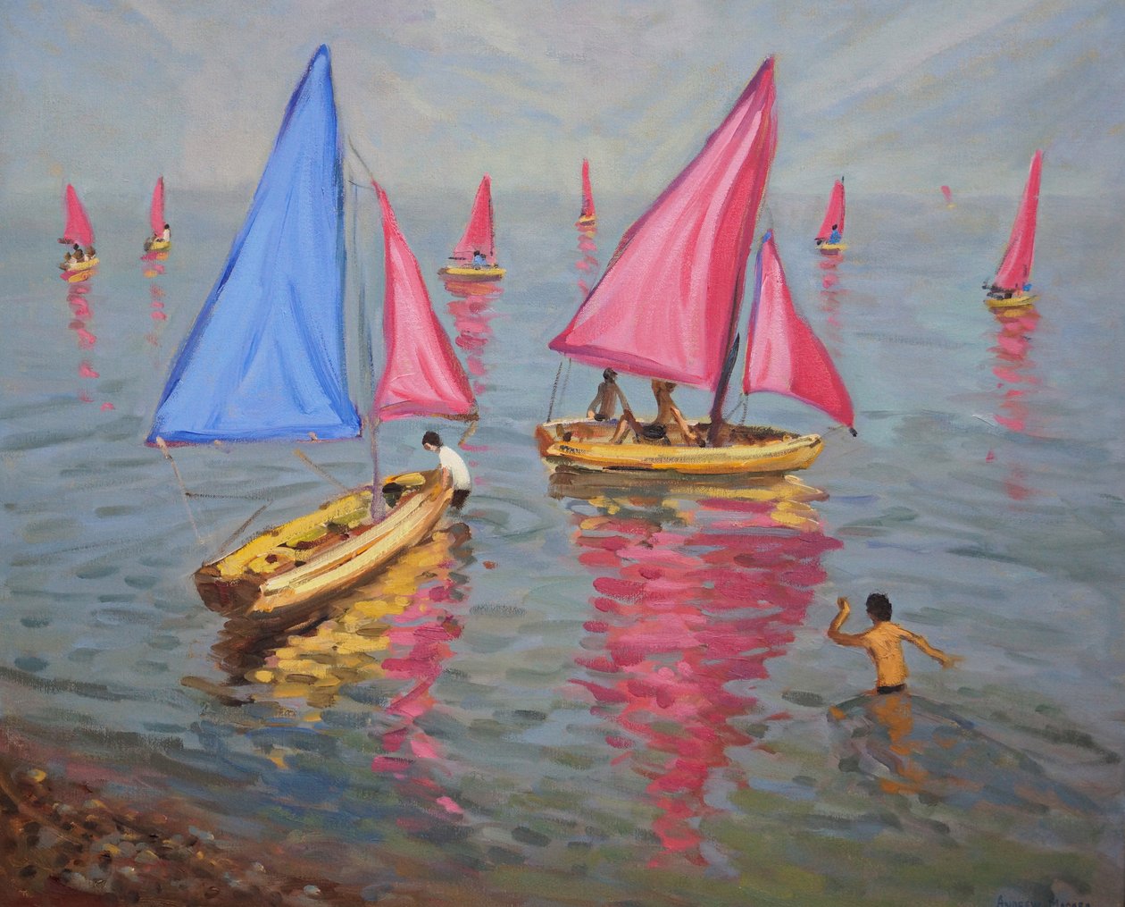 Purjehduskoulu, Bognor Regis, 2012, tekijältä Andrew Macara