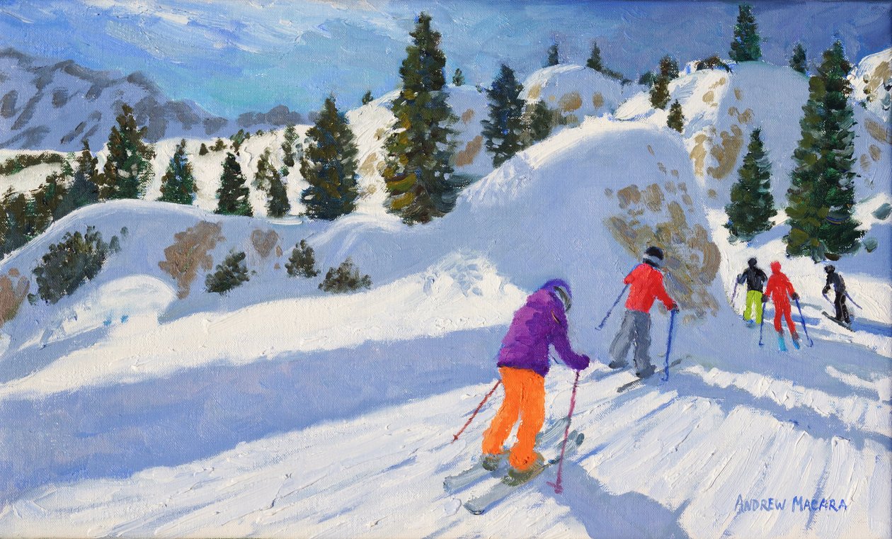 Hiihto,Rock City,Selva Gardena,Italia,2016, tekijältä Andrew Macara