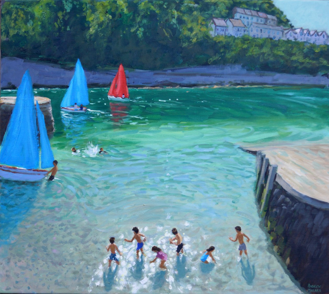 Kuorikivet, Looe, Cornwall, 2018 tekijältä Andrew Macara