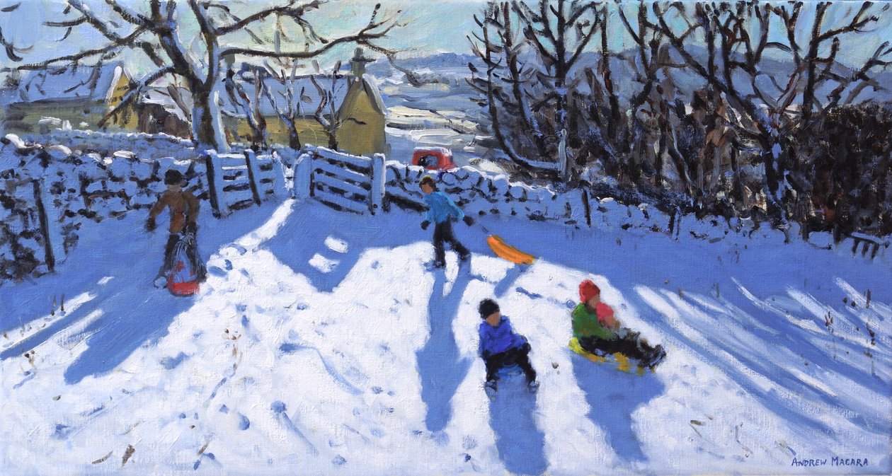 Kelkkailu, Hartington, Buxton, 2020 tekijältä Andrew Macara