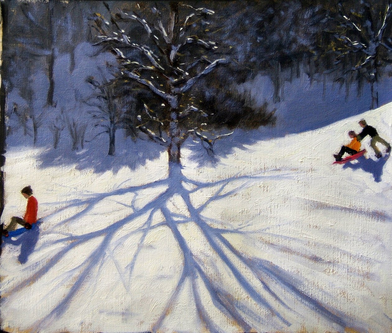 Puu ja kaksi kelkkailua tekijältä Andrew Macara