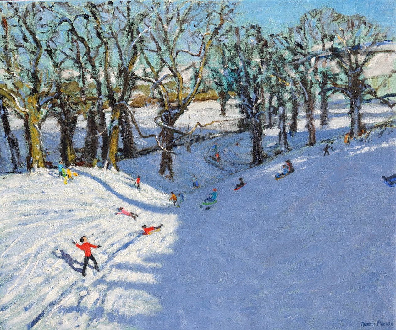 Talvi, Rowsley, Derbyshire, 2014 tekijältä Andrew Macara