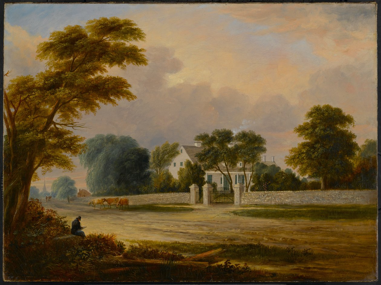 Bergenin kotiseutu, 1830-luku tekijältä Andrew Richardson