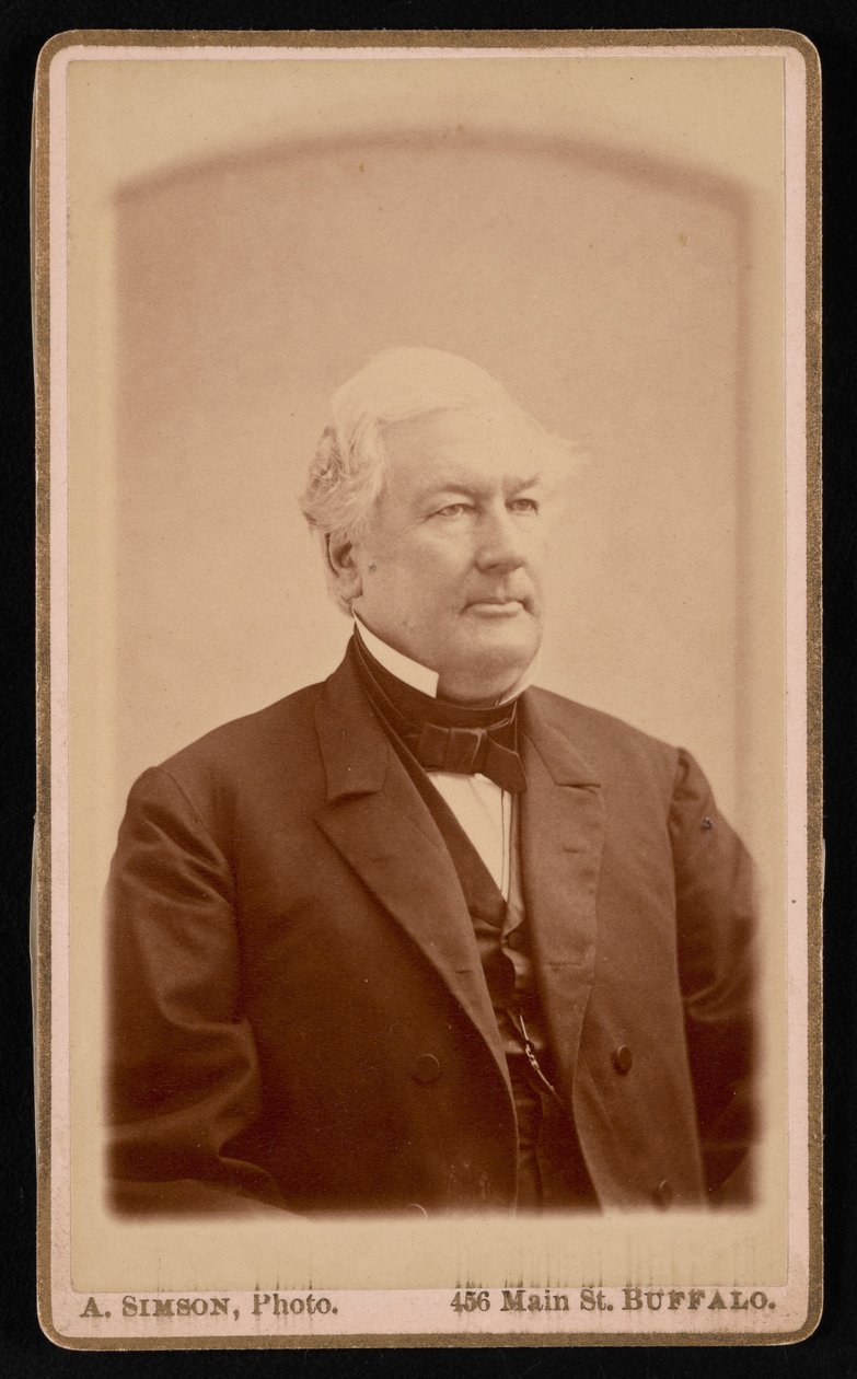 Millard Fillmoren muotokuva 1800-1874, Ennen vuotta 1874. tekijältä Andrew Simson