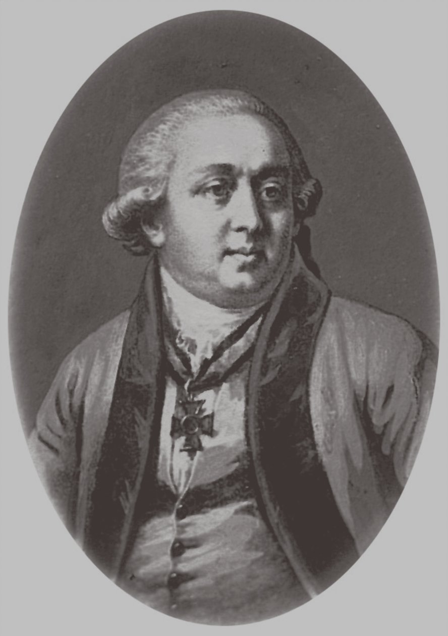 Arkkitehti Ivan Jegorovich Starovin muotokuva 1745-1808, 1870 tekijältä Andrey Mikhaylovich Lushev