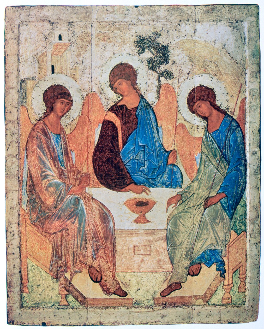 "Roublevin kolminaisuus", 1411 tekijältä Andrey Rublyov