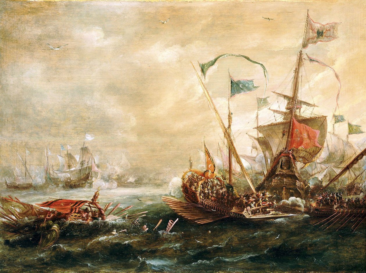 Espanjan kihla Barbary-merirosvojen kanssa, 1600-luvun ensimmäinen puolisko tekijältä Andries van Eertvelt